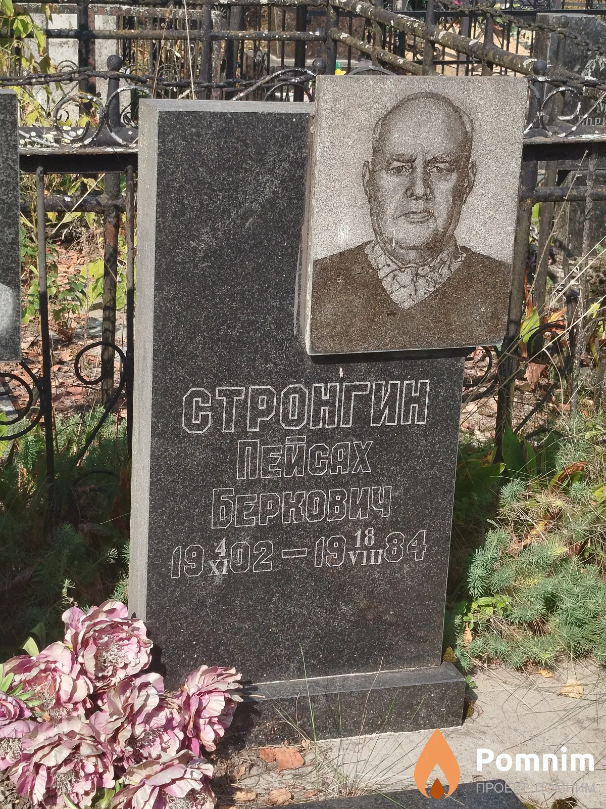 Стронгин Пeйсax Беркович