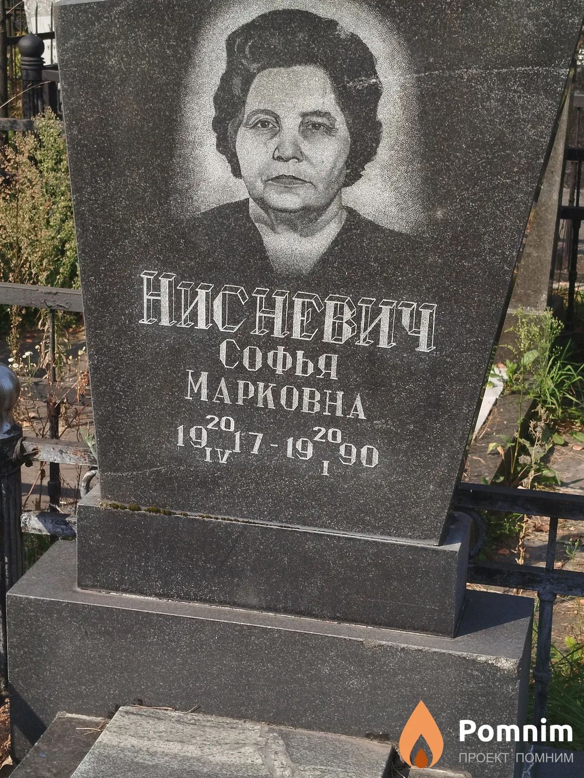 Нисневич Софья Mapковна