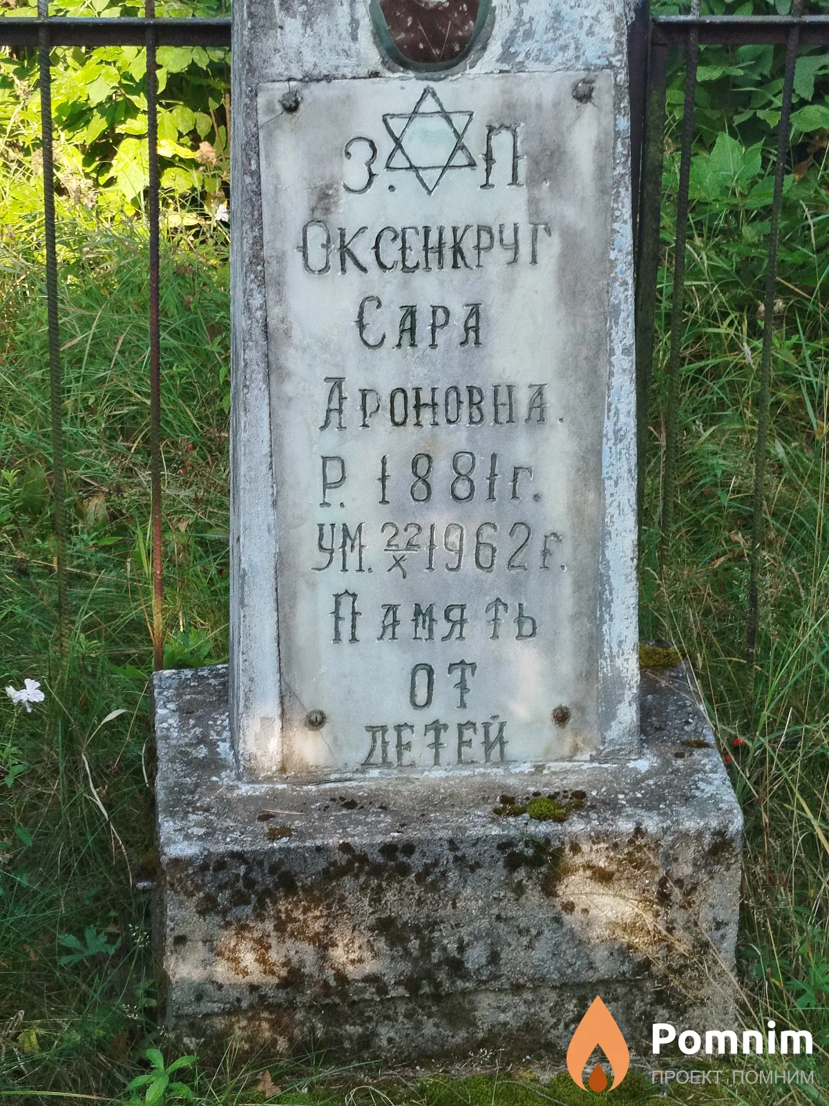 Оксенкруг Capa Ароновна
