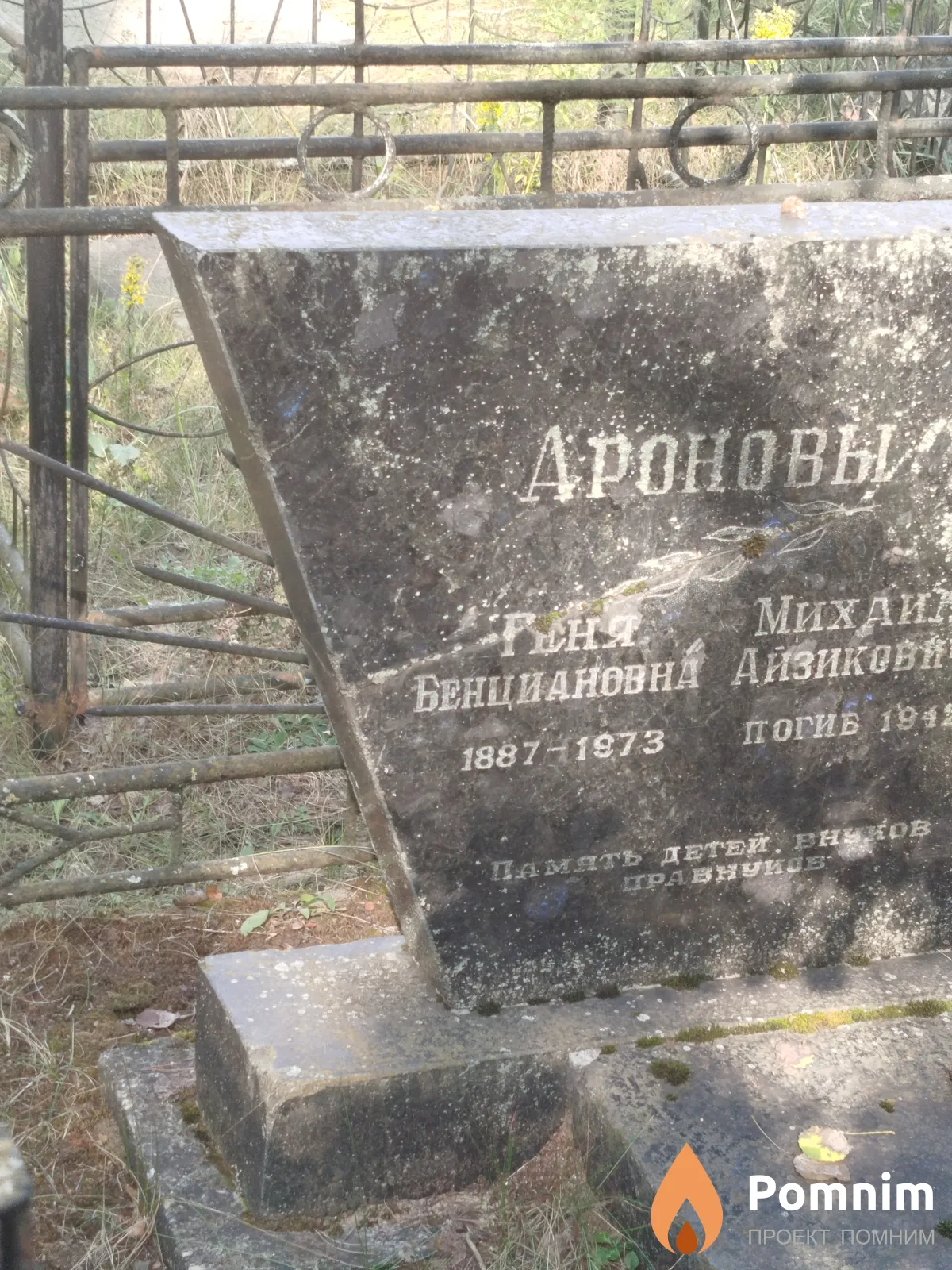 Аронова Геня Бенциановна