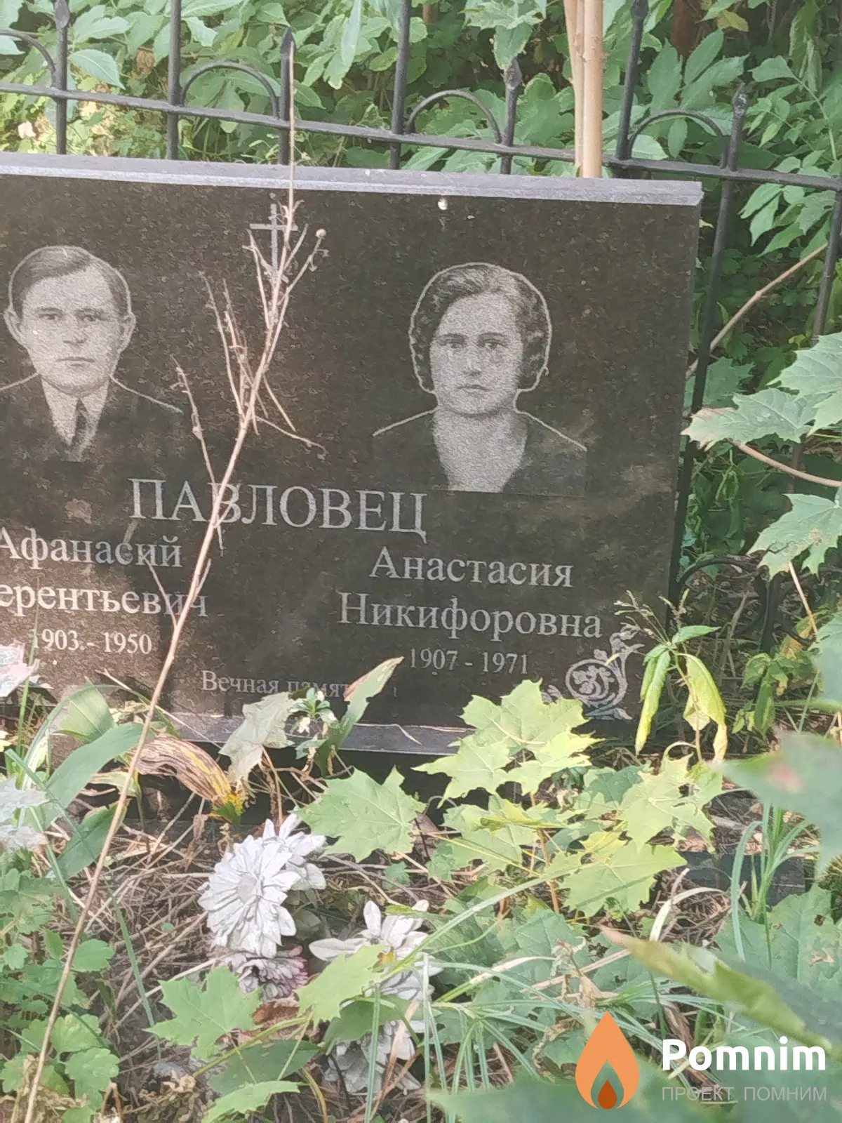Павловец Анастасия Никифоровна