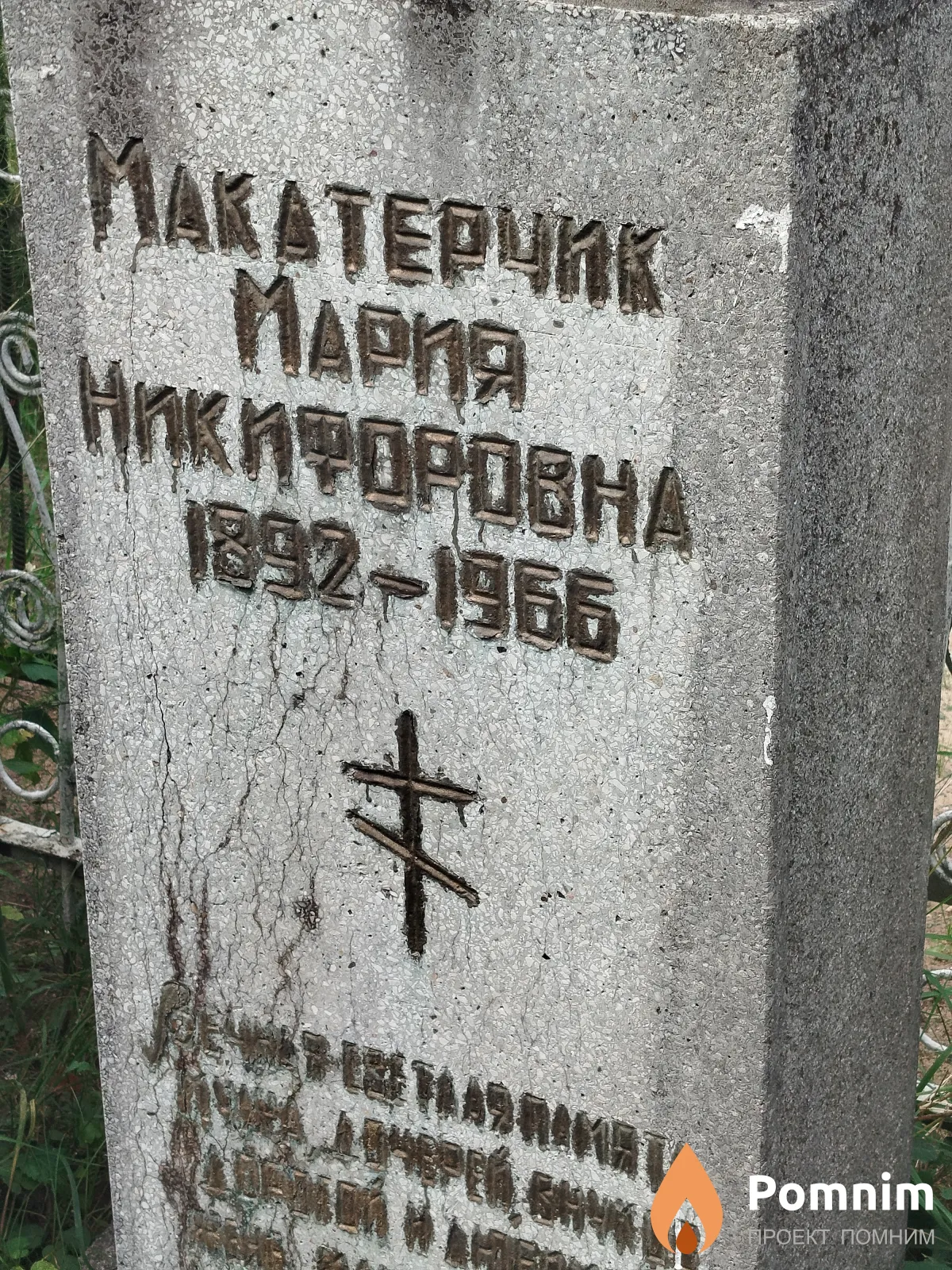 Макатерчик Мария Никифоровна