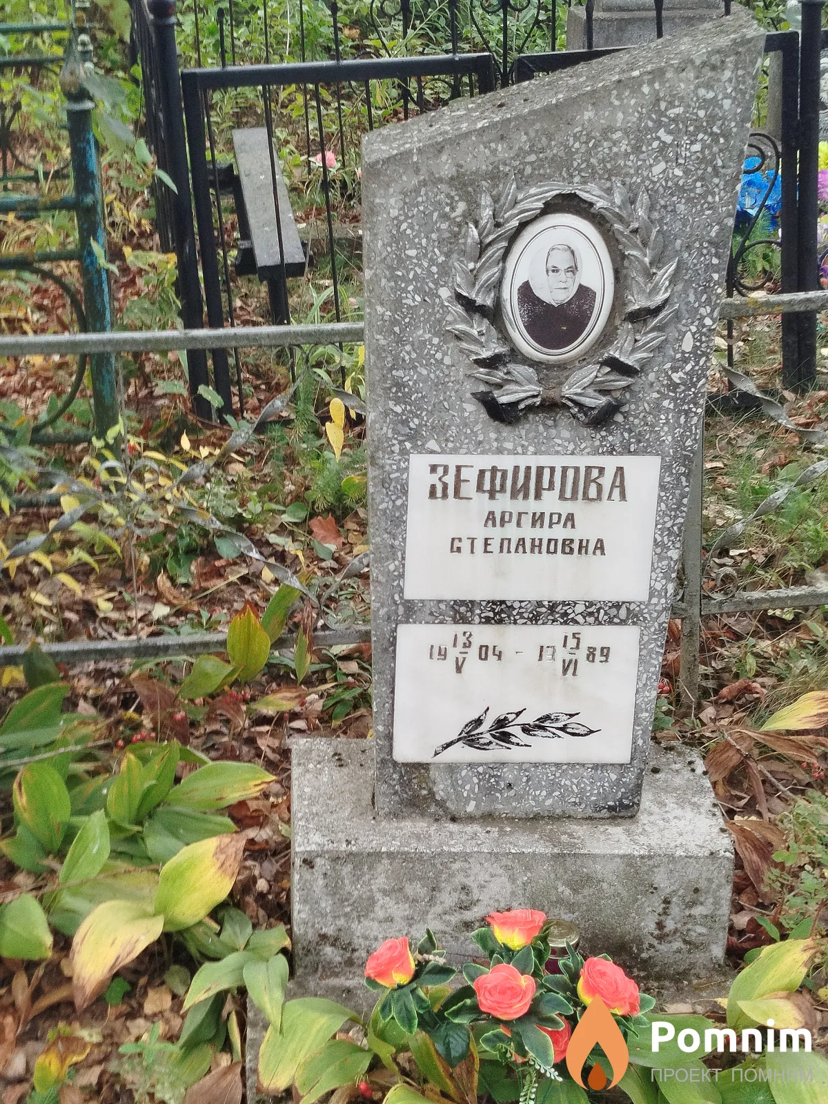 Зефирова Аргира Степановна