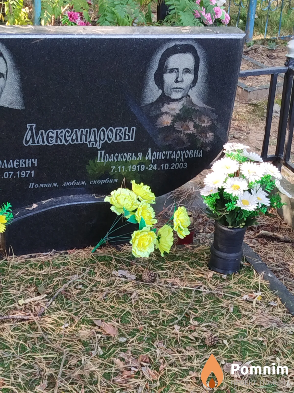 Александрова Прасковья Аристарховна