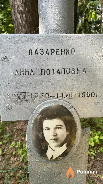 Лазаренко Анна Потаповна