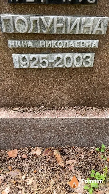 Полунина Нина Николаевна