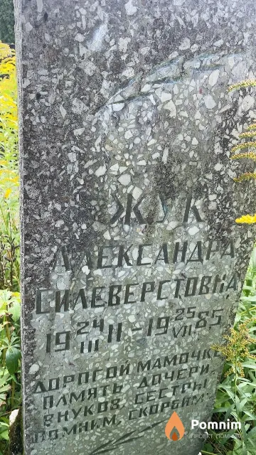 Жук Александра Силеверстовна
