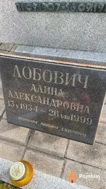 Лобович Алина Александровна