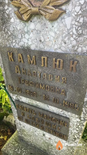 Камлюк Анастасия Трофимовна