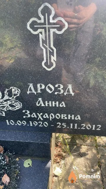 Дрозд Анна Захаровна