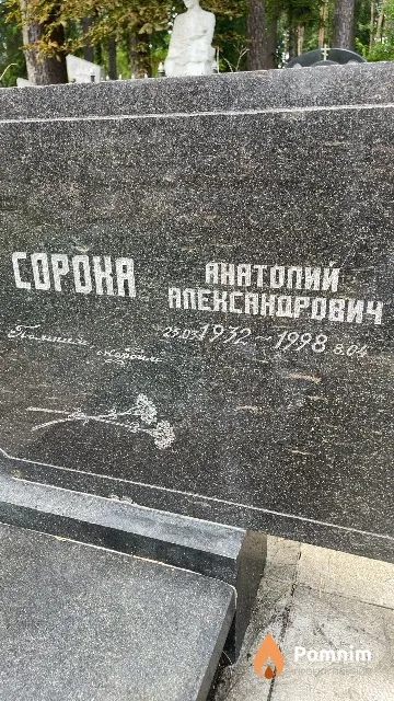 Сорока Анатолий Александрович