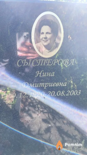 Сыстерова Нина Дмитриевна