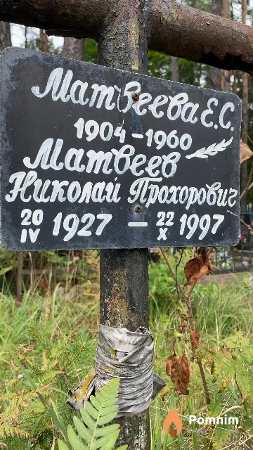Матвеев Николай Прохорович