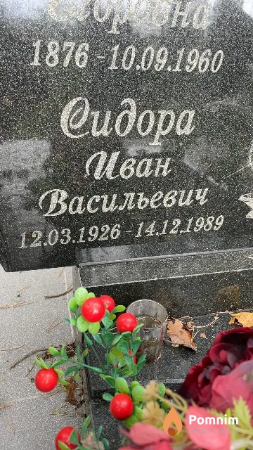 Сидора Иван Васильевич