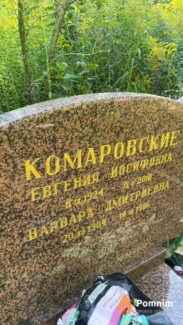 Комаровская Евгения Иосифовна