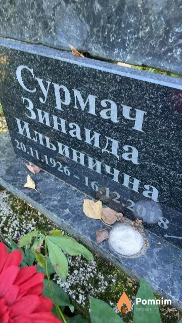 Сурмач Зинаида Ильинична