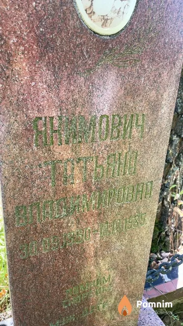 Янимович Татьяна Владимировна