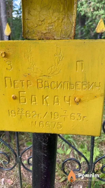 Бакач Петр Васильевич