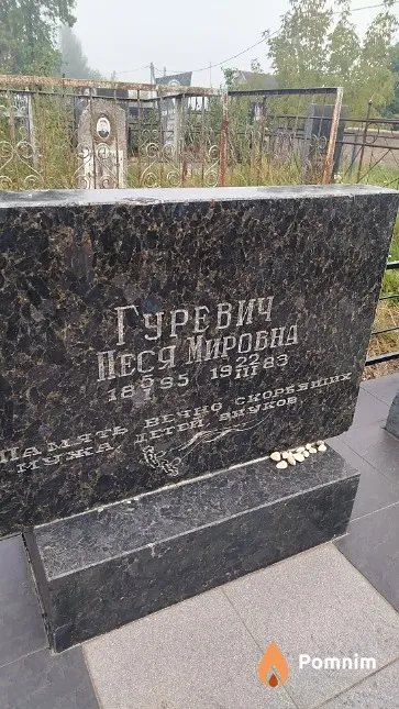 Гуревич Песя Мировна