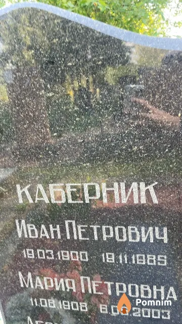 Каберник Мария Петровна