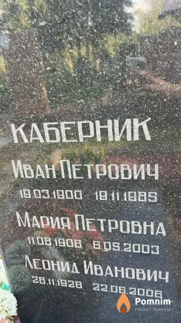 Каберник Леонид Иванович