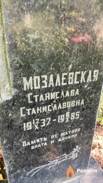 Мозалевская Станислава Станиславовна