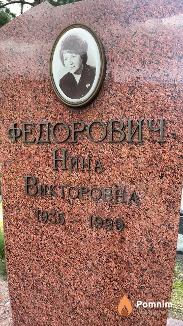 Федорович Нина Викторовна