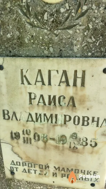 Каган Раиса Владимировна