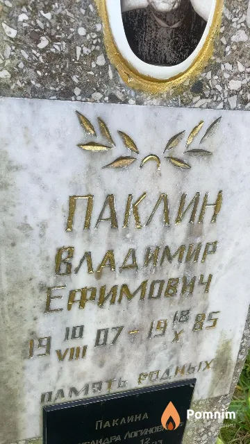 Паклин Владимир Ефимович