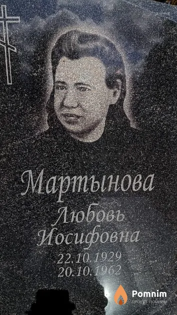 Мартынова Любовь Иосифовна