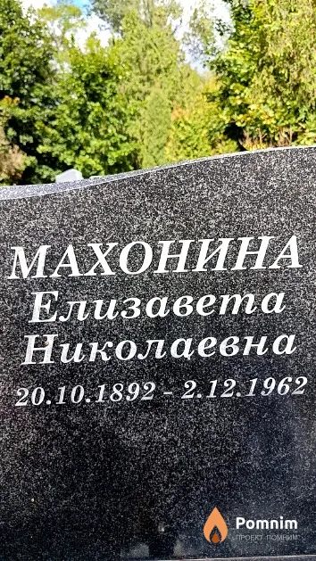 Махонина Елизавета Николаевна