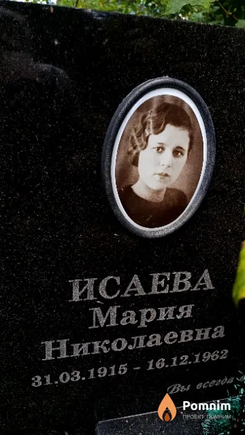 Исаева Мария Николаевна
