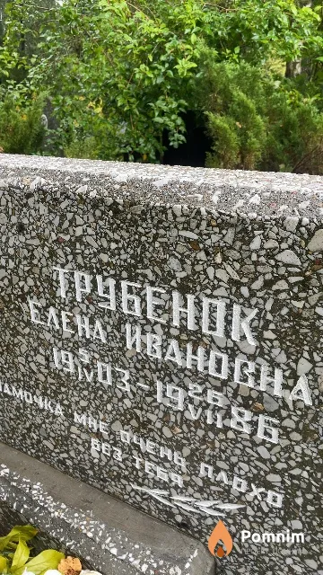 Трубенок Елена Ивановна