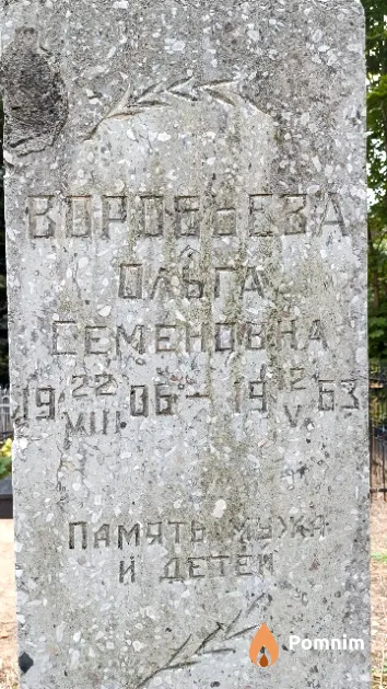 Воробьева Ольга Семеновна