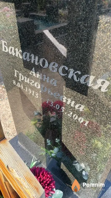 Бакановская Анна Григорьевна