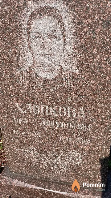Хлопкова Анна Лаврентьевна