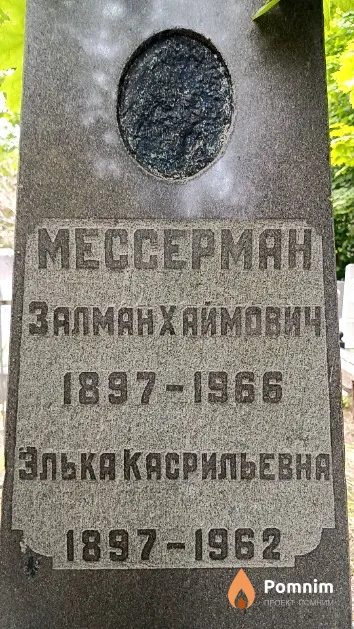 Мессерман Элька Касрильевна