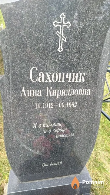 Сахончик Анна Кирилловна