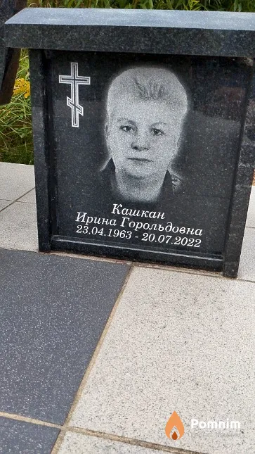 Кашкан Ирина Горольдовна