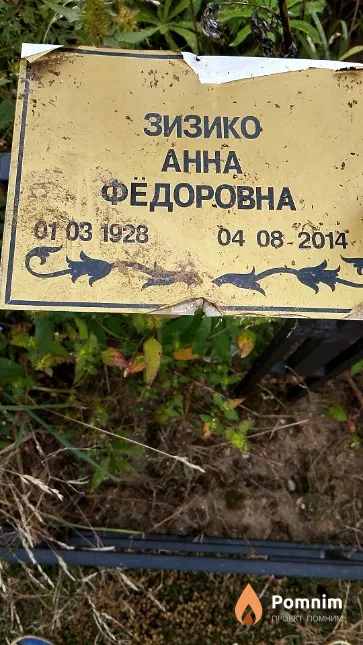 Зизико Анна Фёдоровна
