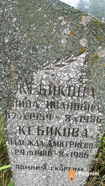 Кебикова Нина Ивановна