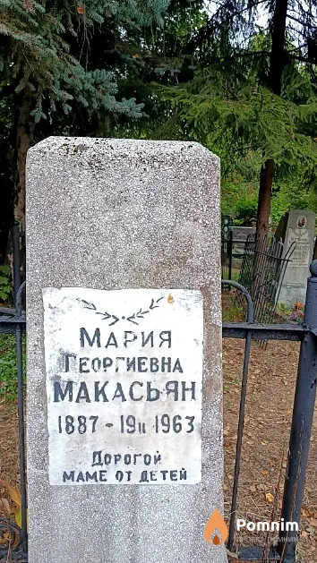 Макасьян Мария Георгиевна
