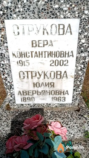 Струкова Юлия Аверьяновна
