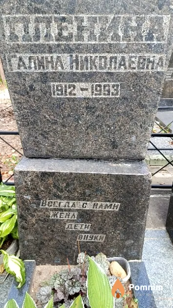 Пленина Галина Николаевна