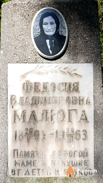Малюга Феодосия Владимировна