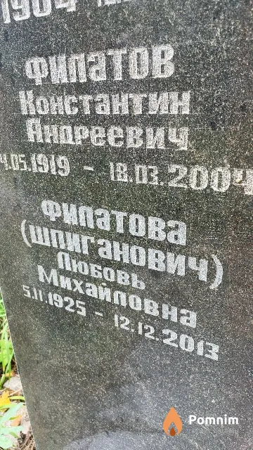 Филатова Любовь Михайловна