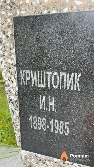 Криштопик И Н