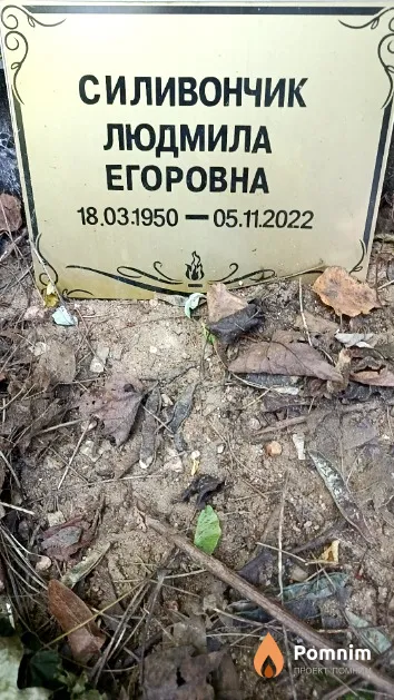Силивончик Людмила Егоровна