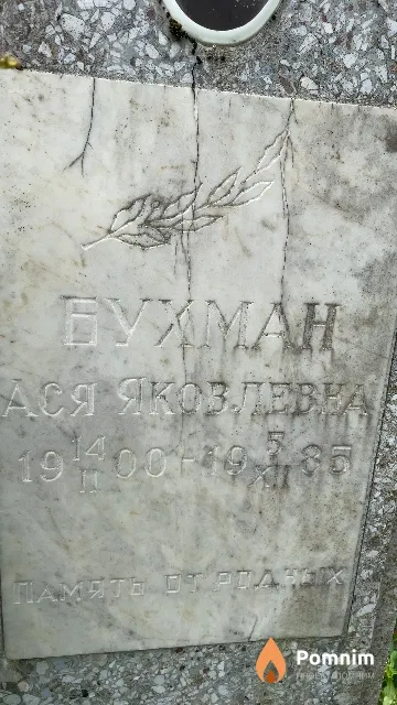 Бухман Ася Яковлевна