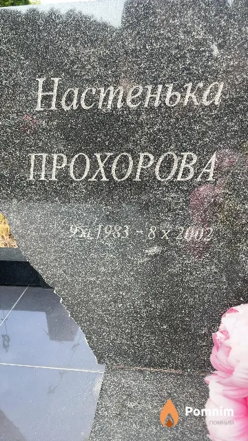Прохорова Настенька